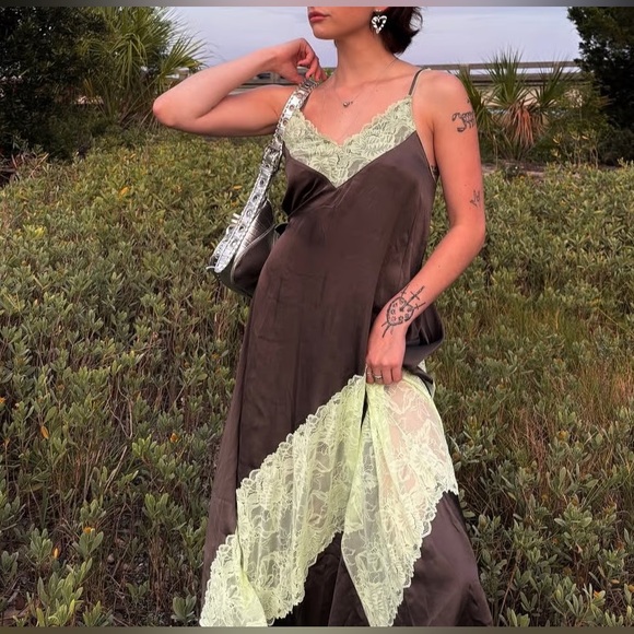 Free People Dresses & Skirts - Intimately Free People First Date Maxi Lace Midi Dress